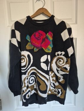 100% Cotton Knit  Sweater - Principles